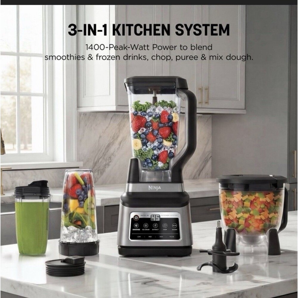 Ninja BN805A 120V 64 Oz 5-Speed Professional Blender -New